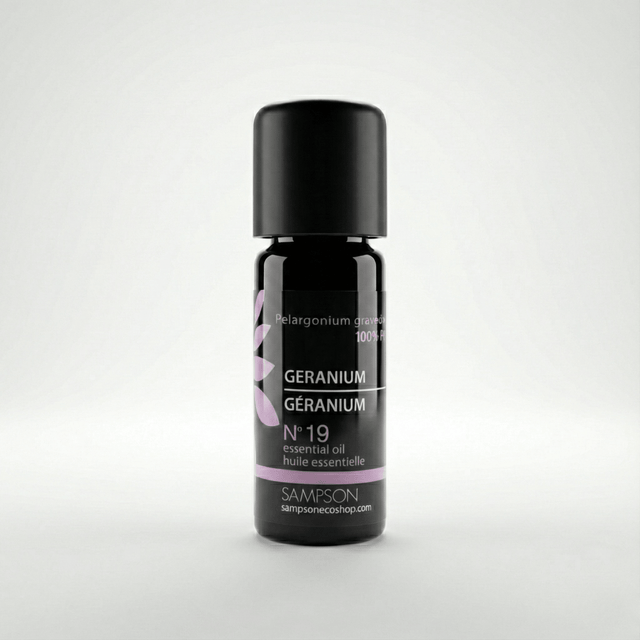 Geranium Essential Oil, 10 ml - Sampson Eco Shop