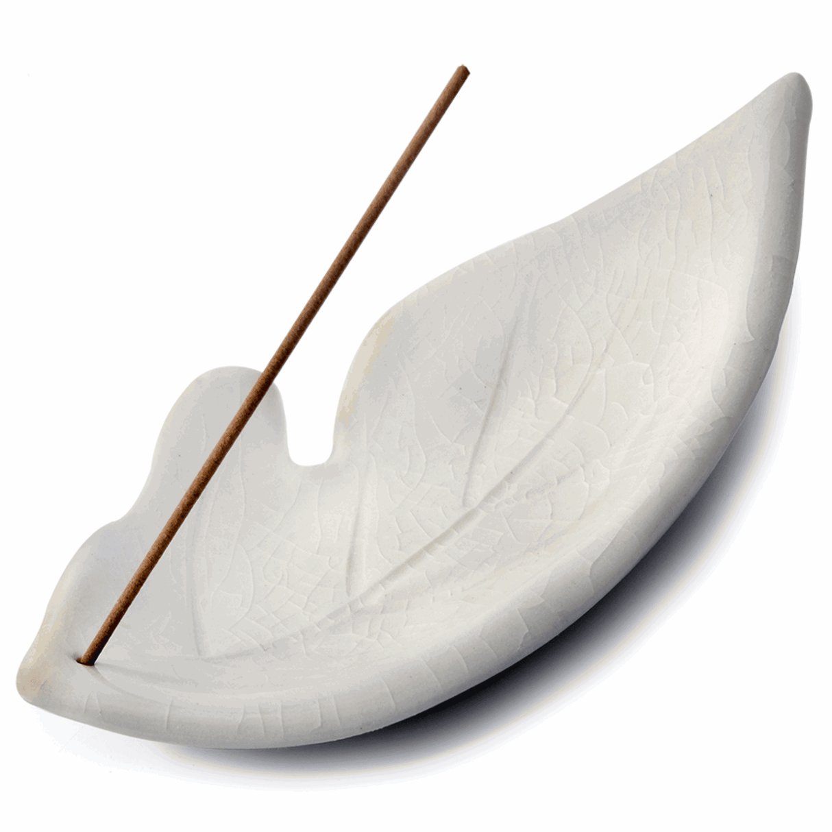 Ivory Leaf Incense Holder - Sampson Eco Shop