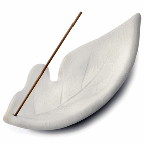 Ivory Leaf Incense Holder - Sampson Eco Shop
