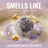 Lavender Bath Creamer - Sampson Eco Shop