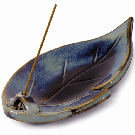 Mountain Mist Leaf Incense Holder - Sampson Eco Shop
