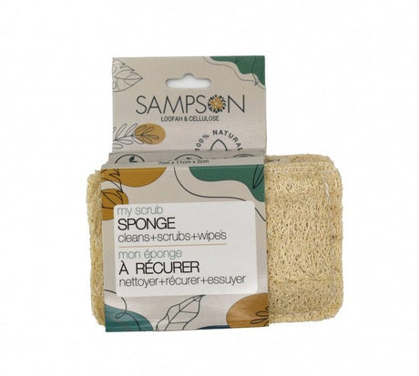 My Scrub Sponge - Loofah & Cellulose - Sampson Eco Shop