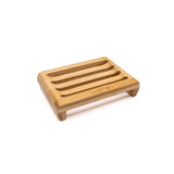 Natural Bamboo Small Soap Dish Tray - Light Wood - Sampson Eco Shop