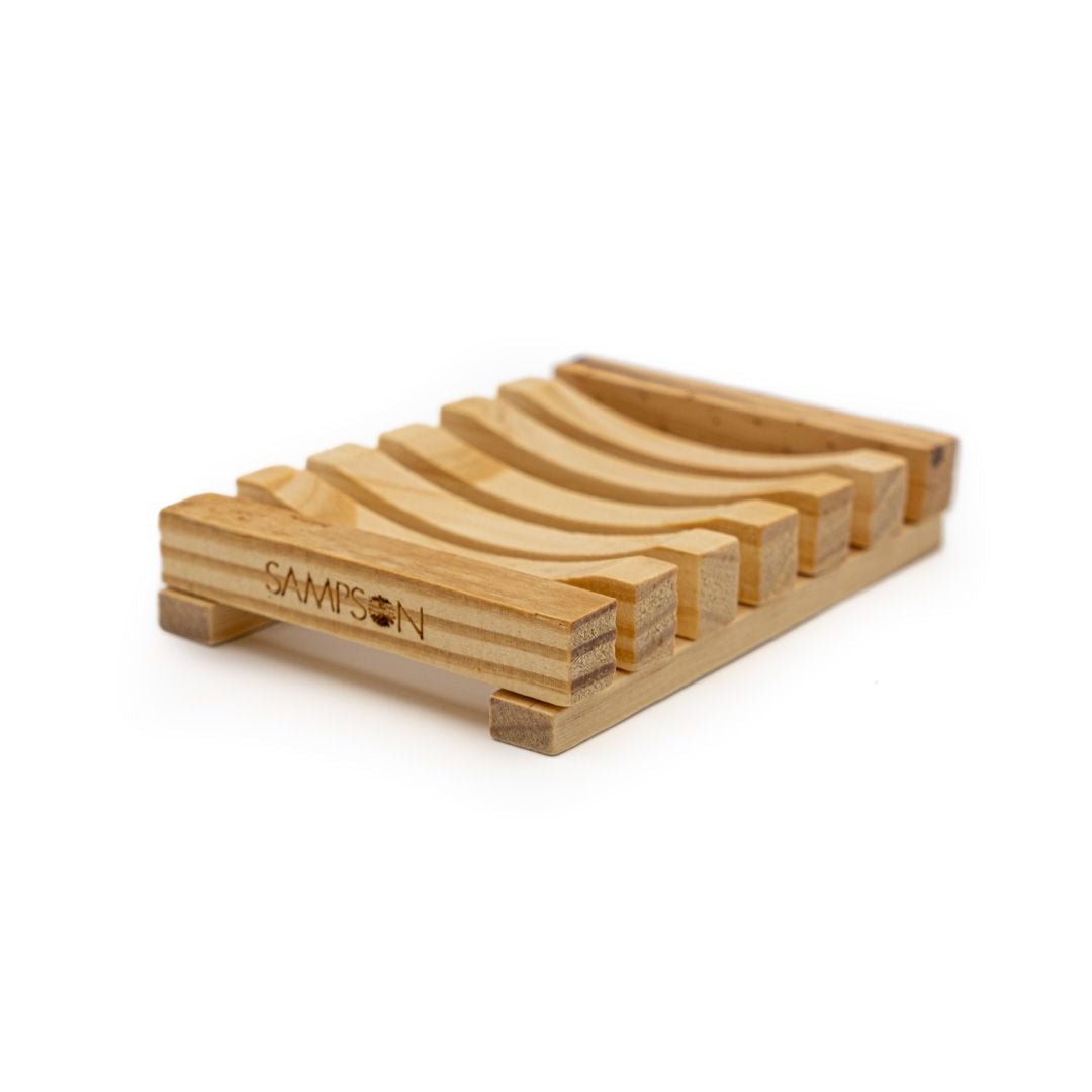 Natural Bamboo Soap Dish Tray - Sampson Eco Shop