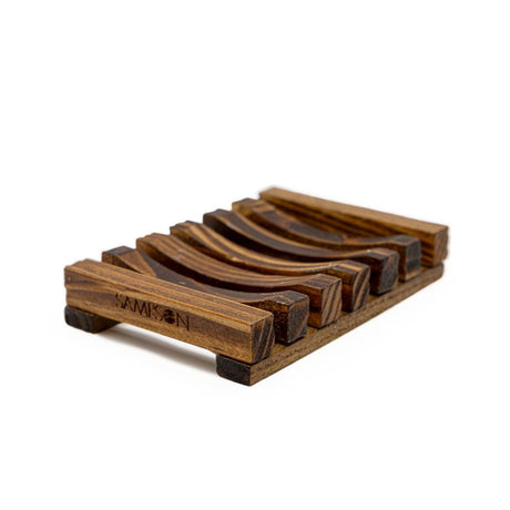 Natural Bamboo Soap Dish Tray - Sampson Eco Shop