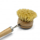 Natural Bamboo Wood Handle Sisal Dish Cleaning Brush - Sampson Eco Shop