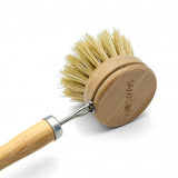 Natural Bamboo Wood Handle Sisal Dish Cleaning Brush - Sampson Eco Shop