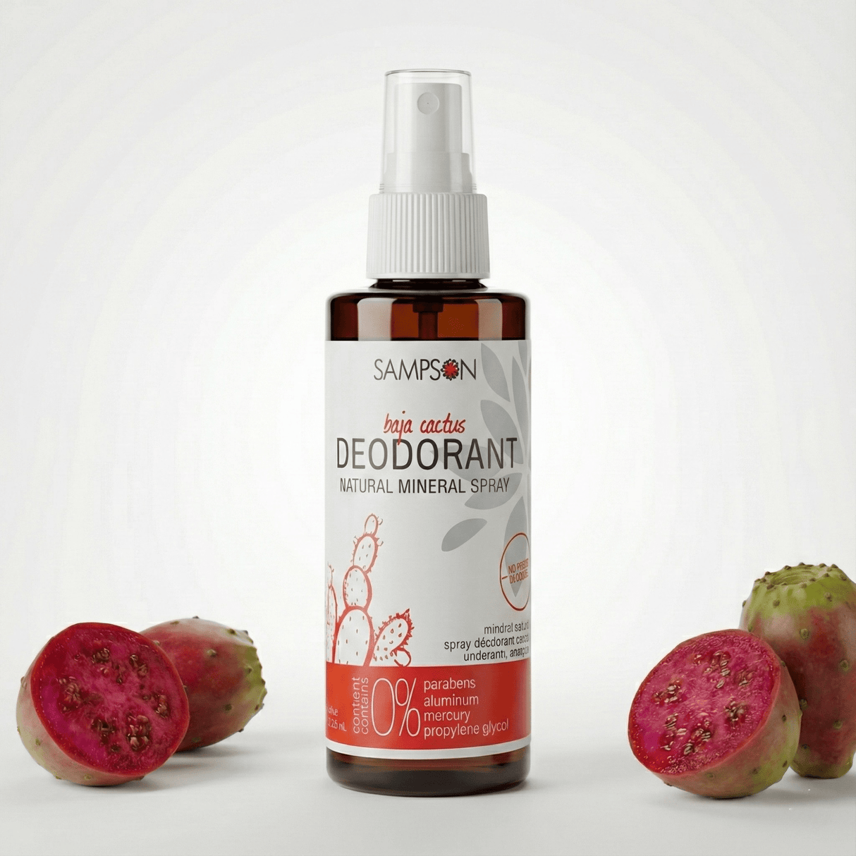Natural Deodorant Spray - Baja Cactus - Sampson Eco Shop