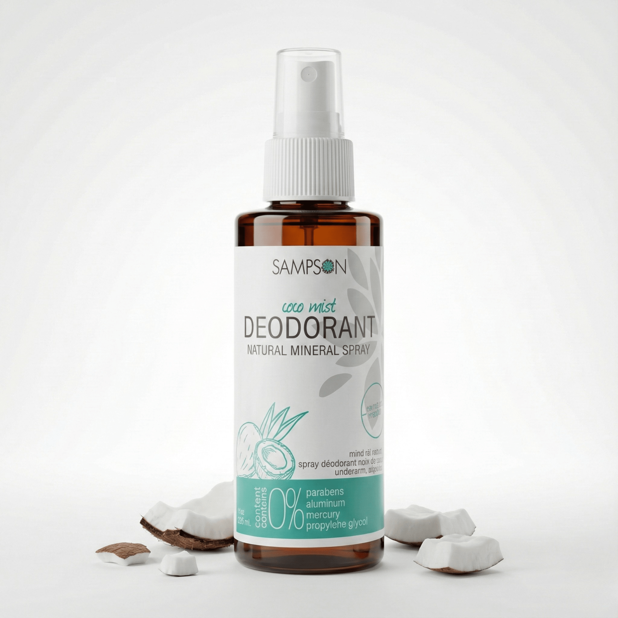 Natural Deodorant Spray - Coco Mist - Sampson Eco Shop