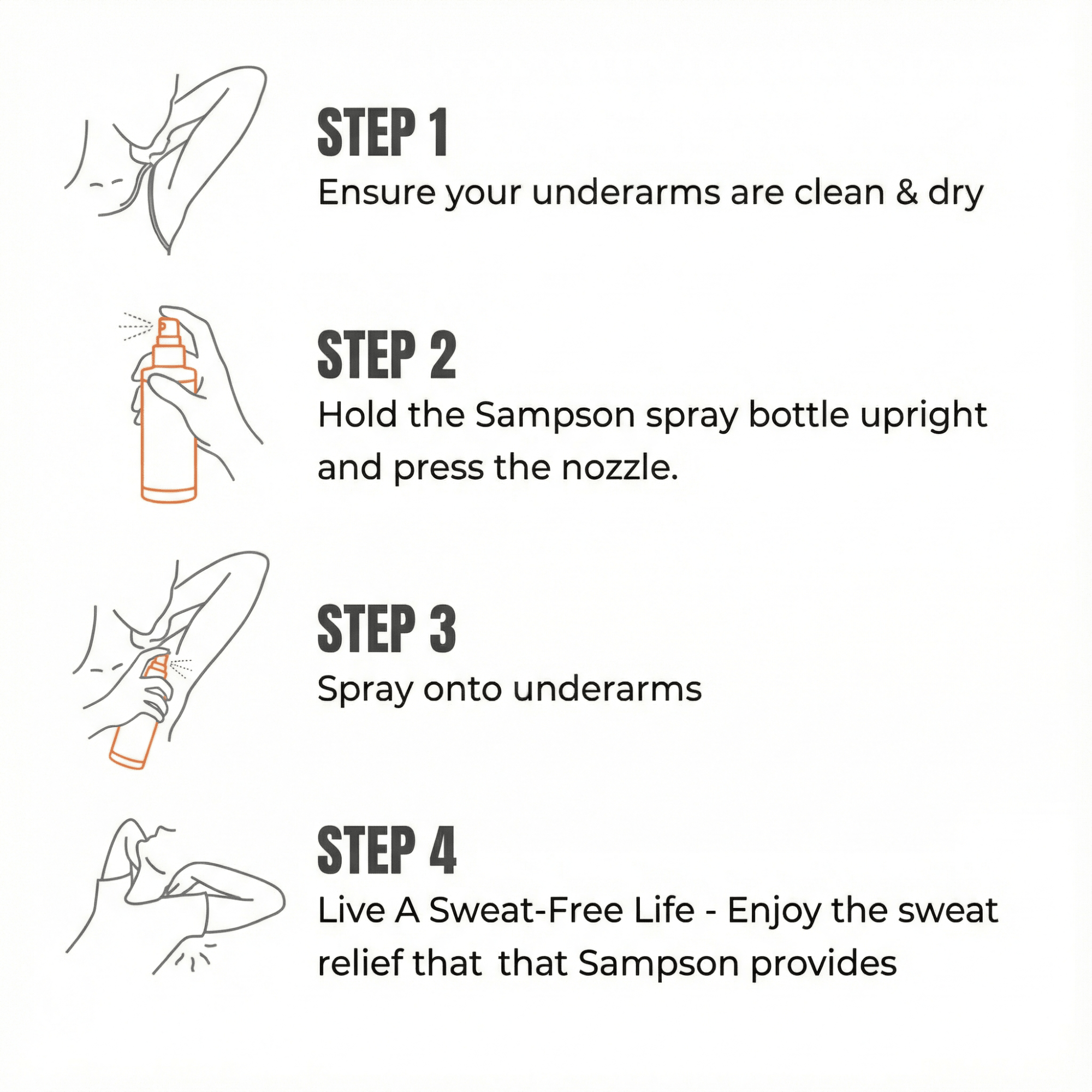 Natural Deodorant Spray - Santal - Sampson Eco Shop