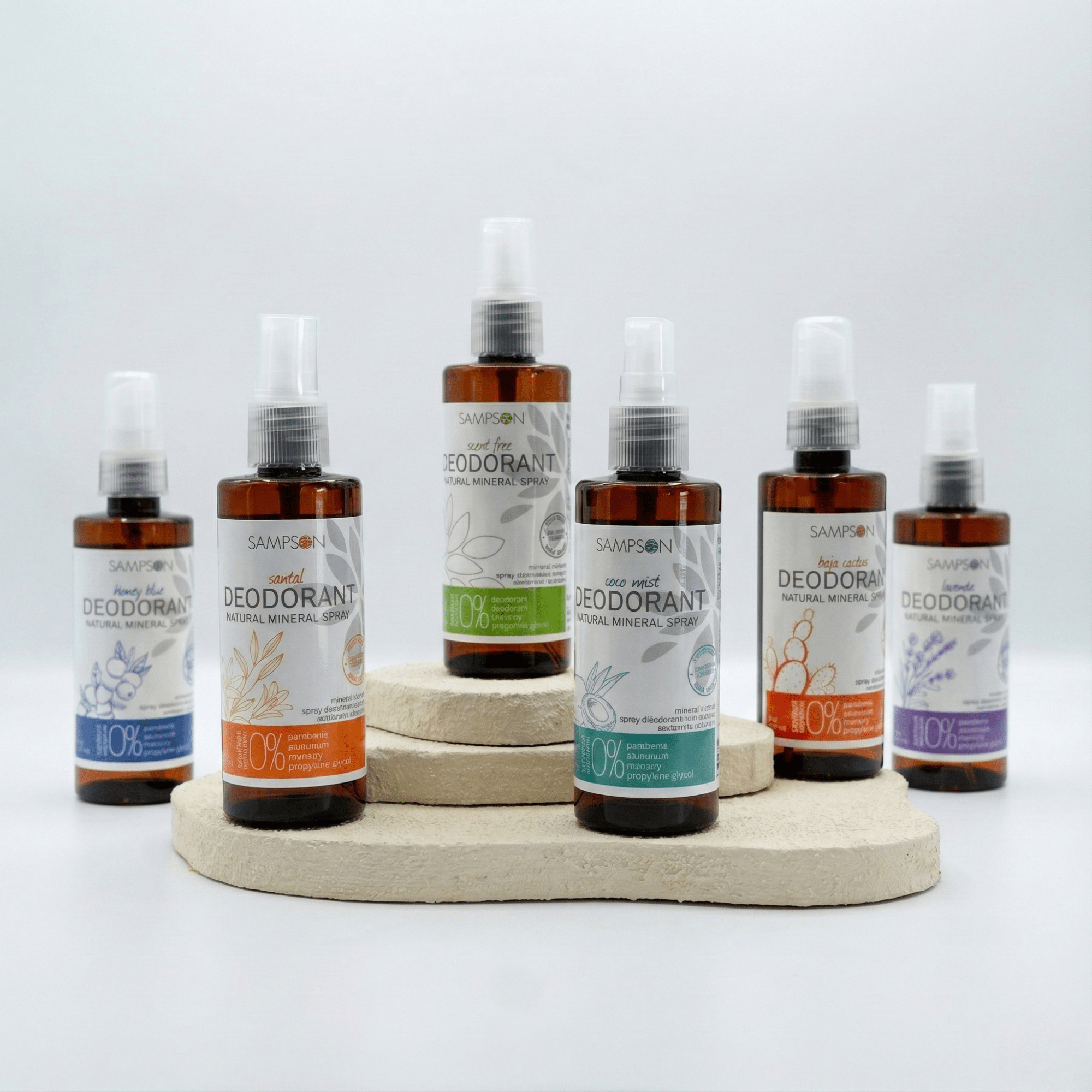 Natural Deodorant Spray - Scent free - Sampson Eco Shop