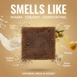 Oatmeal Milk and Honey - Hand Cut Soap - Sampson Eco Shop