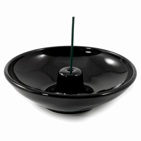 Obsidian Wheel Incense Holder - Sampson Eco Shop