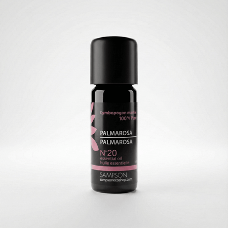 Palmarosa Essential Oil, 10 ml - Sampson Eco Shop