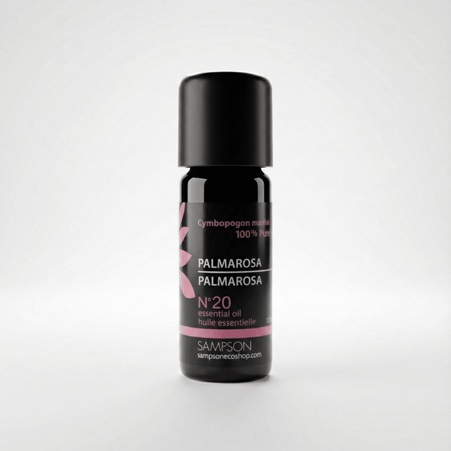 Palmarosa Essential Oil, 10 ml - Sampson Eco Shop