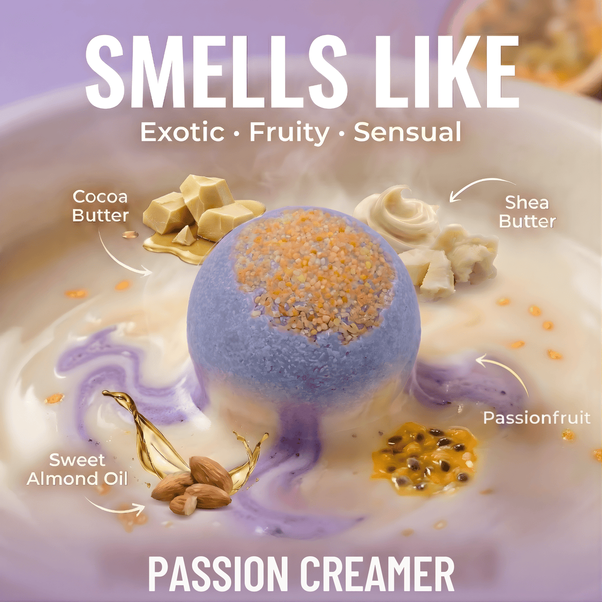 Passion Bath Creamer - Sampson Eco Shop