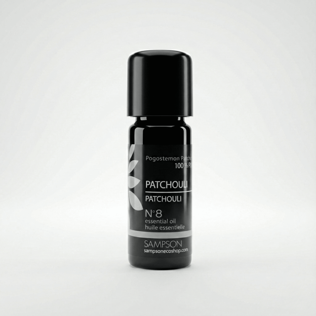 Patchouli Essential Oil, 10 ml - Sampson Eco Shop