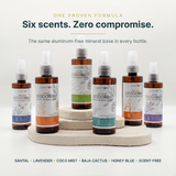 Sampson deodorant — one proven formula, six plant-derived scents