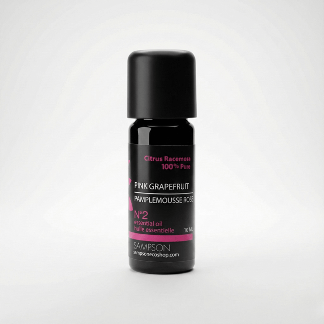 Pink Grapefruit Organic Essential Oil, Kosher, 10 ml - Sampson Eco Shop