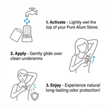 Pure Alum Mineral Deodorant - Sampson Eco Shop