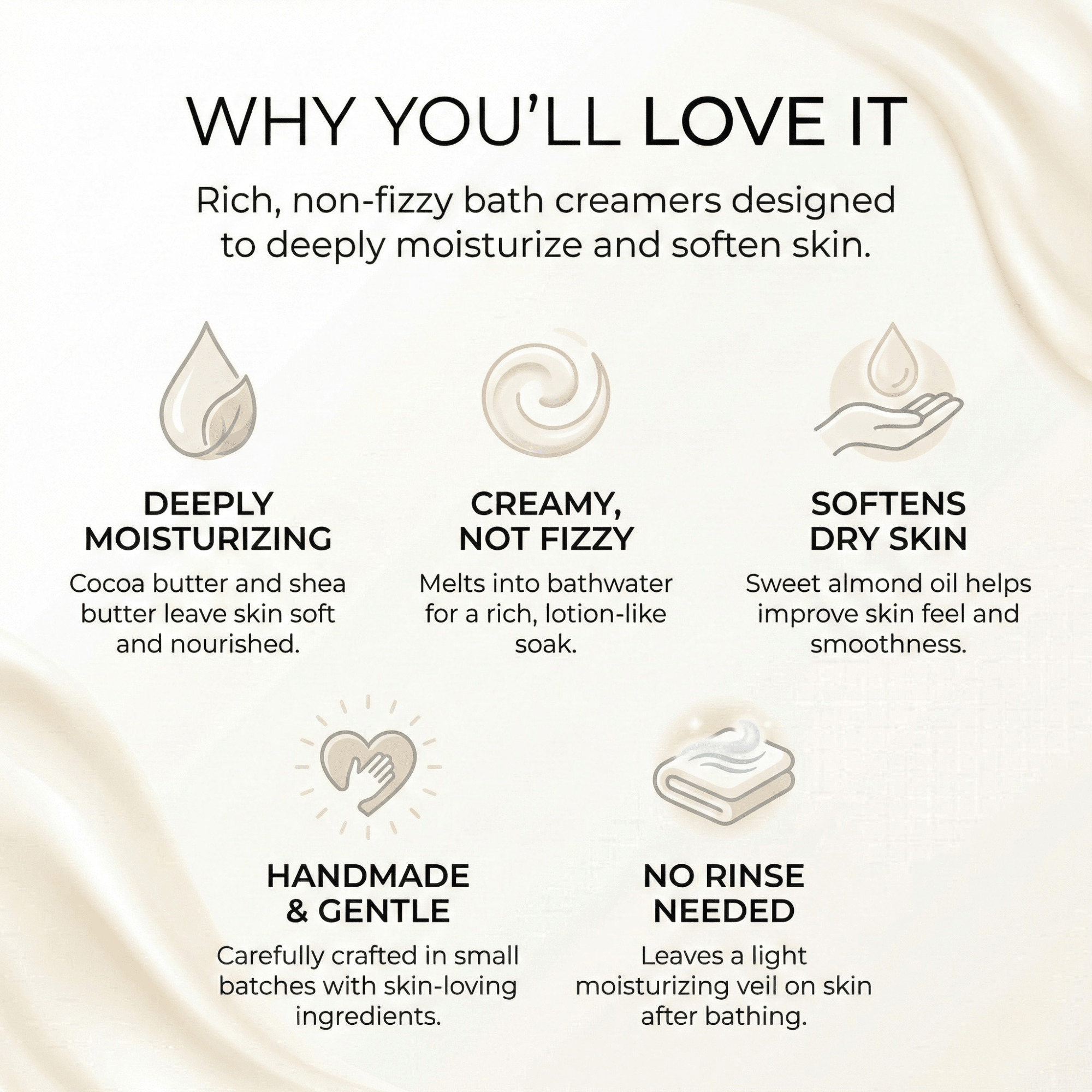 Rose Bath Creamer - Sampson Eco Shop