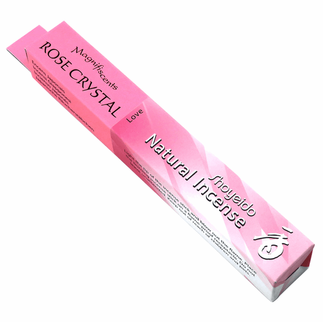Rose Crystal Incense - Sampson Eco Shop