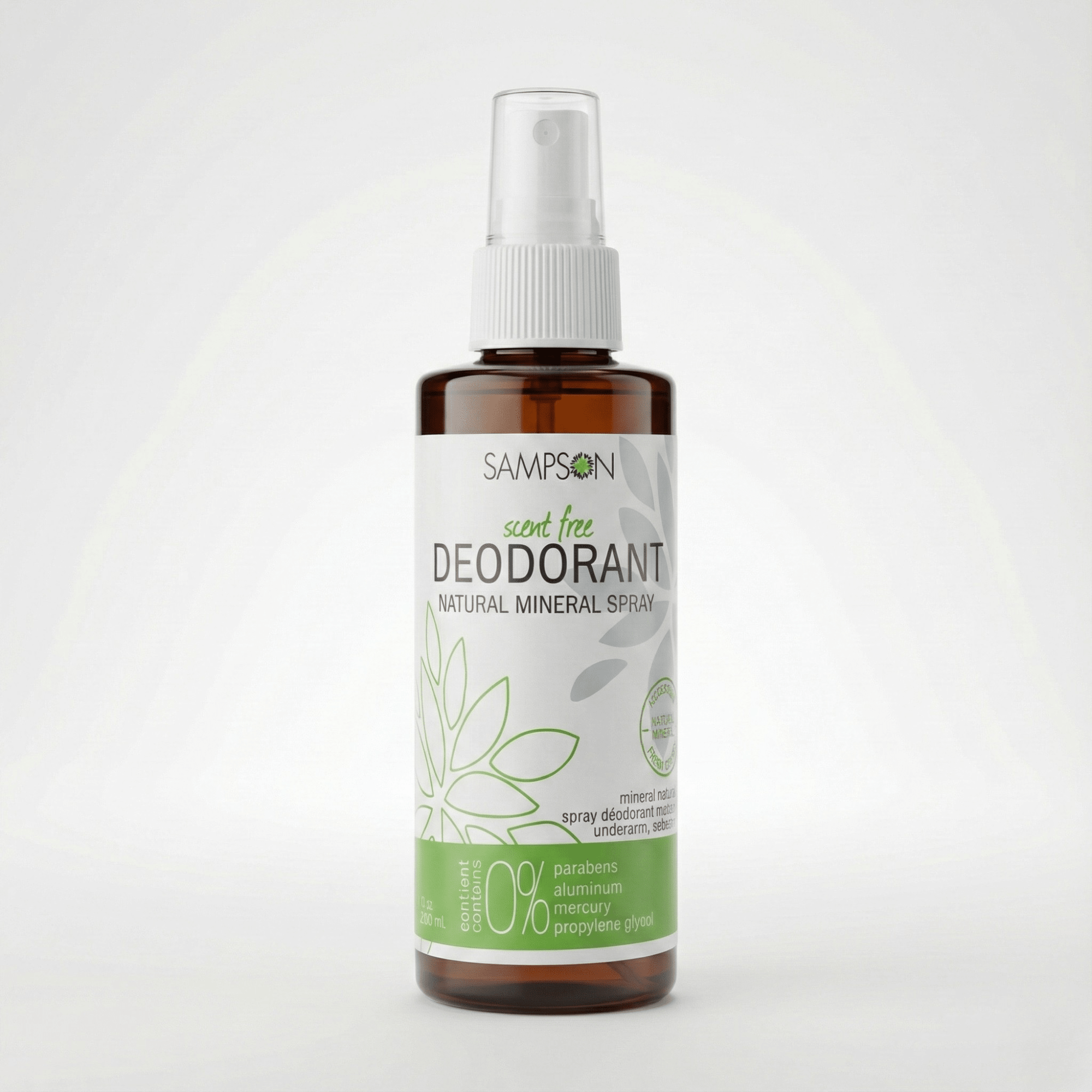 Sampson Natural Deodorant Spray - Sampson Eco Shop