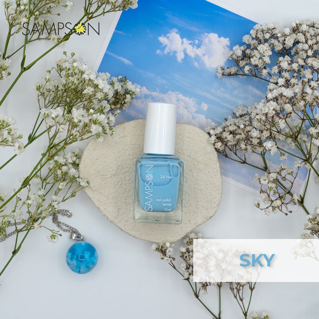 Sky - 24 Free Nail Polish - Sampson Eco Shop