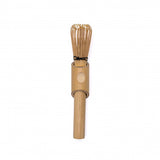 Long Handle Matcha Whisk Natural Bamboo