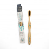 Bamboo Toothbrush with Charcoal and Bamboo Fibres